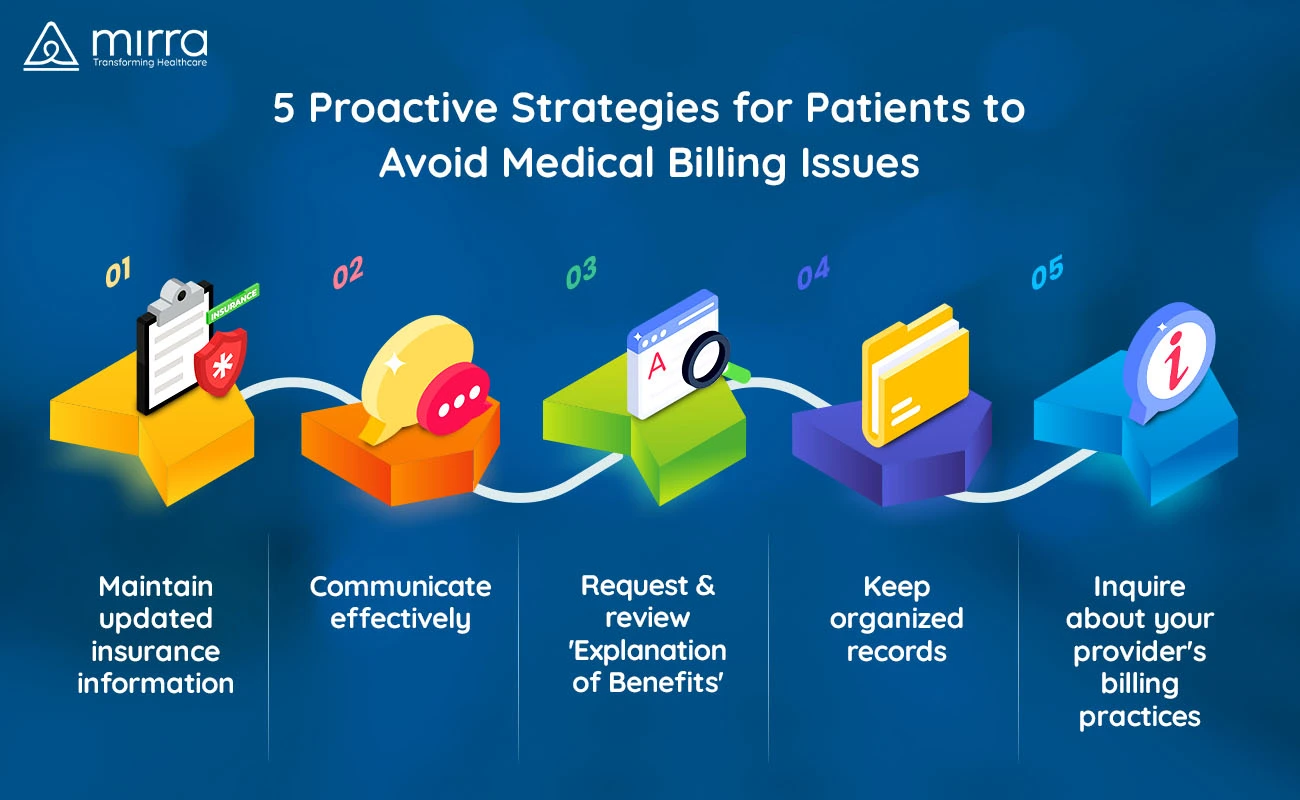 5 Proactive Strategies for Patients to avoid medical billing issues