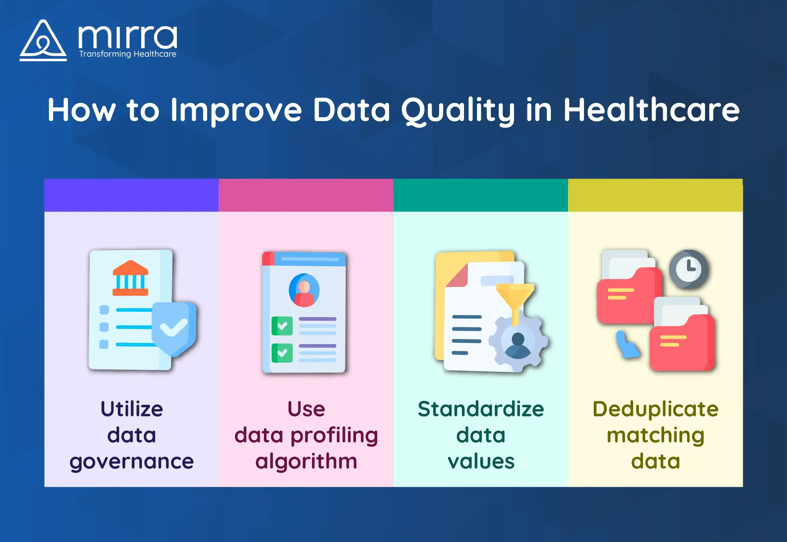 how to improve data quality in healthcare