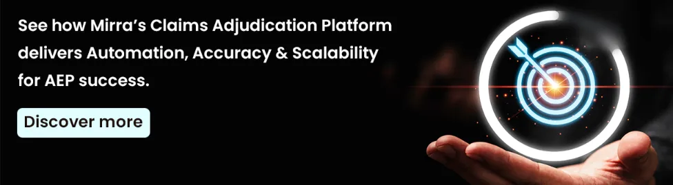 See how Mirra’s Claims Adjudication Platform delivers Automation, Accuracy & Scalability for AEP success