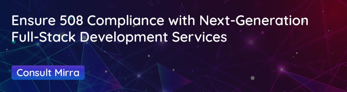 Connect with Mirra for Full-Stack Developement Services
