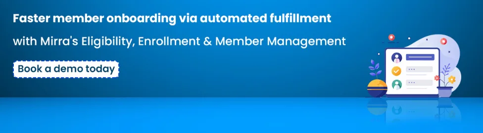 Faster member onboarding via automated fulfillment